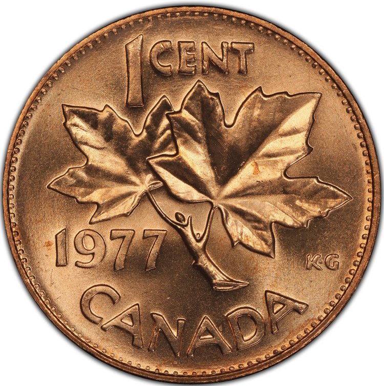 1977 Canadian Cent Penny Canadian Coins 1977-canadian-cent-penny-canadian-coins